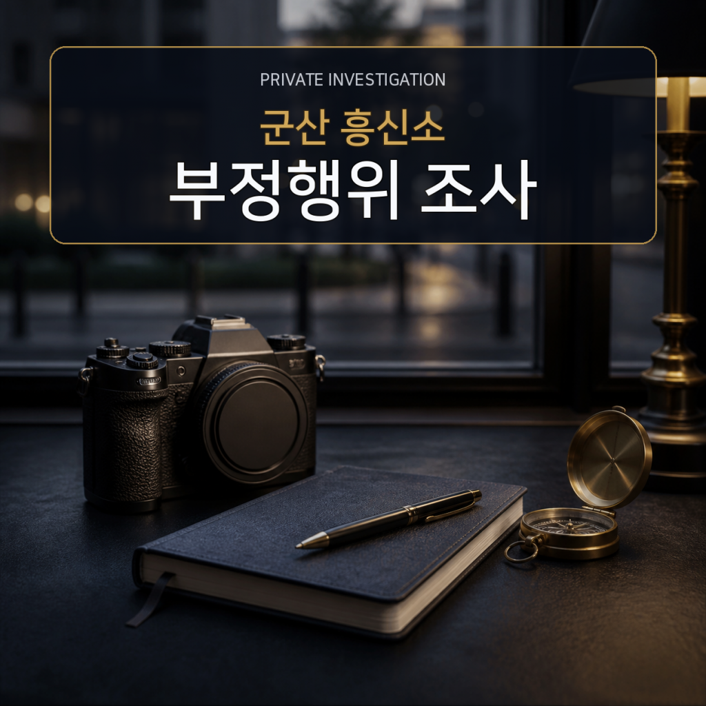 군산 부정행위 사실조사 전문 흥신소